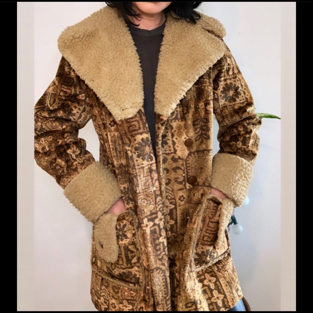 Vintage Tapestry Penny Lane Coat